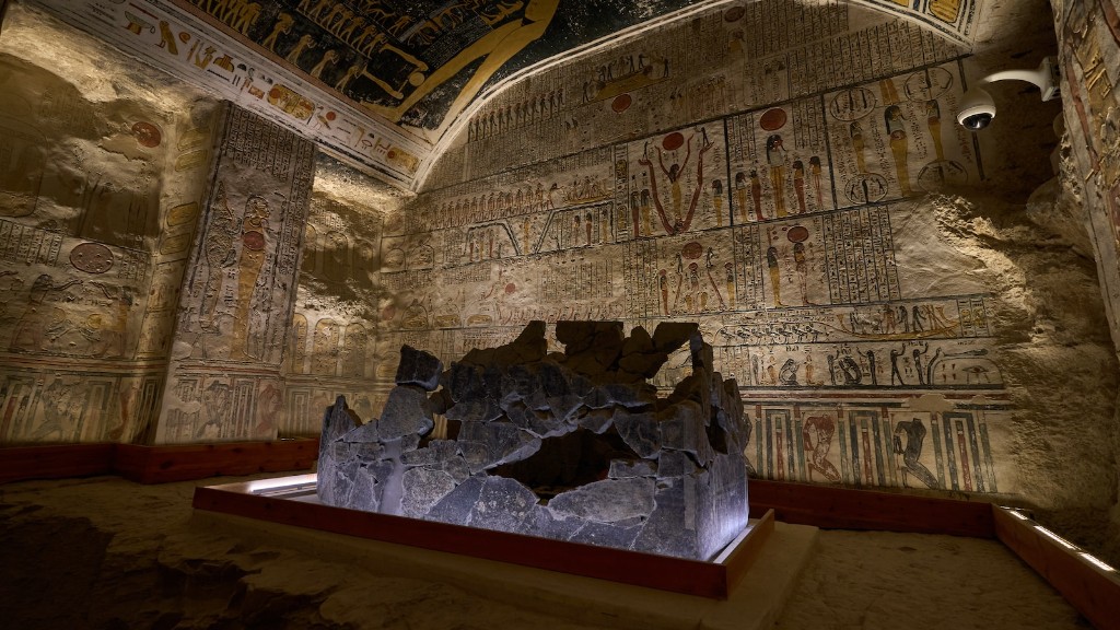 Un diorama de l’Egypte ancienne